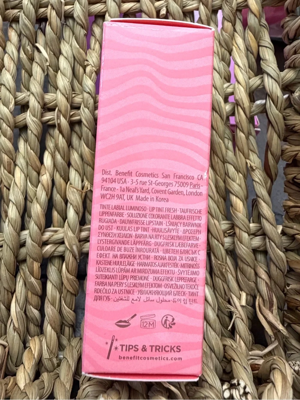 Benefit cosmetics splashtint